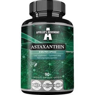 Apollo's Hegemony Astaxanthin, астаксантин, 90 капсул
