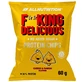 Allnutrition Fitking Delicious Protein Chips Cheese & Onion, веганські чіпси зі смаком сиру та цибулі, 60 г