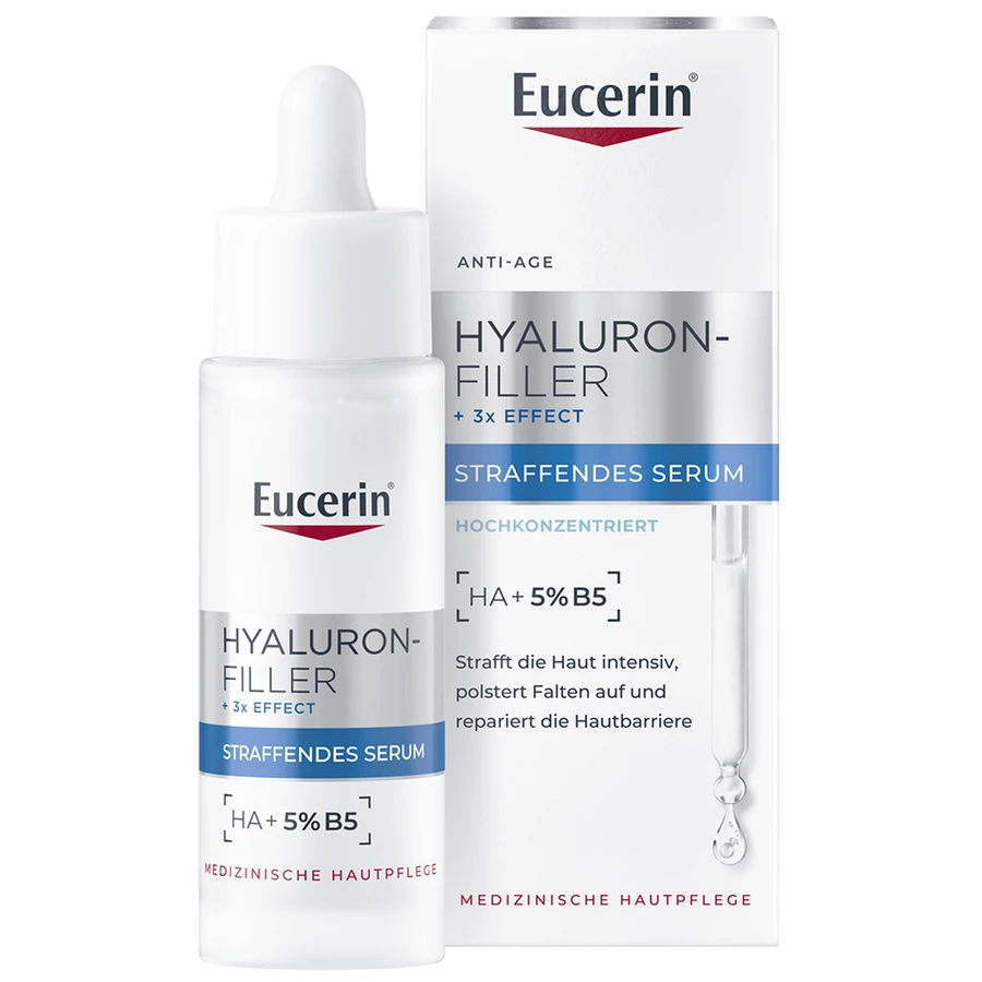 Eucerin Hyaluron-Filler, интенсивная увлажняющая и регенерирующая сыворотка, 30 мл: цены и характеристики