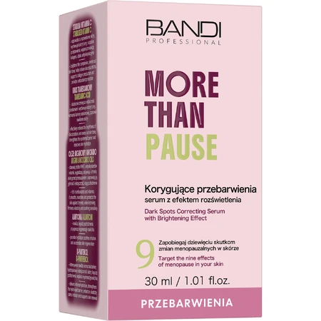 Bandi Professional More Than Pause, сироватка для корекції недоліків шкіри, що освітлює, 30 мл: ціни та характеристики