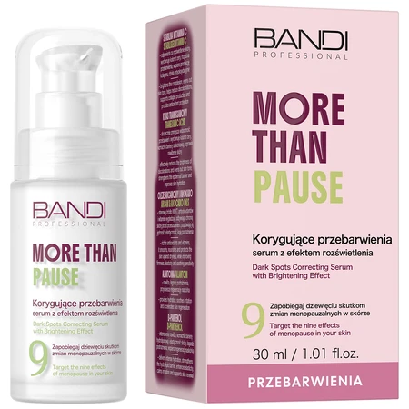 Bandi Professional More Than Pause, сироватка для корекції недоліків шкіри, що освітлює, 30 мл: ціни та характеристики