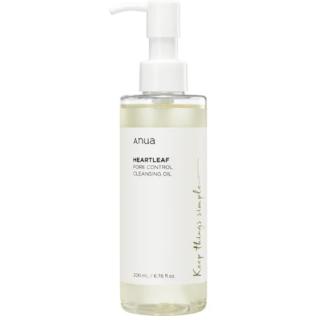 Anua Heartleaf Pore Control Cleansing Oil, олія для зняття макіяжу, 200 мл: ціни та характеристики