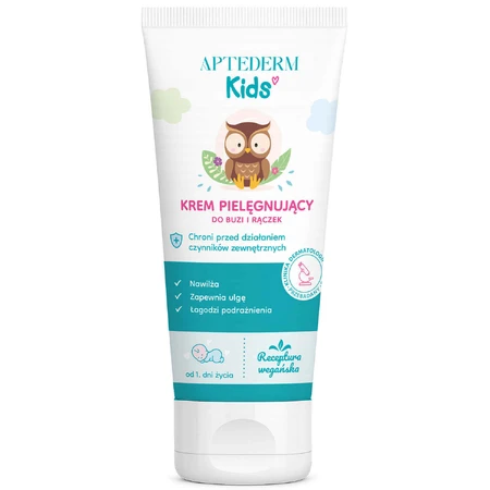 Aptederm Kids, крем для догляду за шкірою обличчя та рук, з 1-го дня, 50 мл: ціни та характеристики