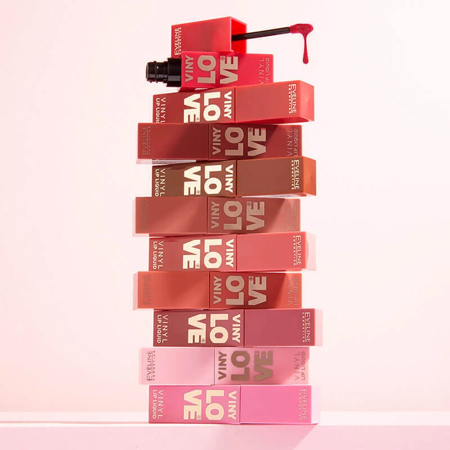 Eveline Cosmetics VinyLove, стійка рідка помада з вініловим ефектом, відтінок 08 Мед, 4 мл: ціни та характеристики