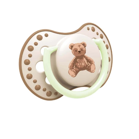Lovi, пустушка, 0-6 місяців, силіконова, динамічна, Teddy Love, 2 штуки: ціни та характеристики