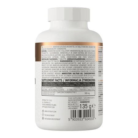 OstroVit Chondroitin, хондроїтин, 120 таблеток: ціни та характеристики