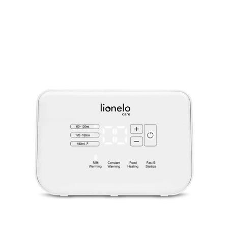 Двойной подогреватель и стерилизатор бутылочек Lionelo Thermup Double White: цены и характеристики