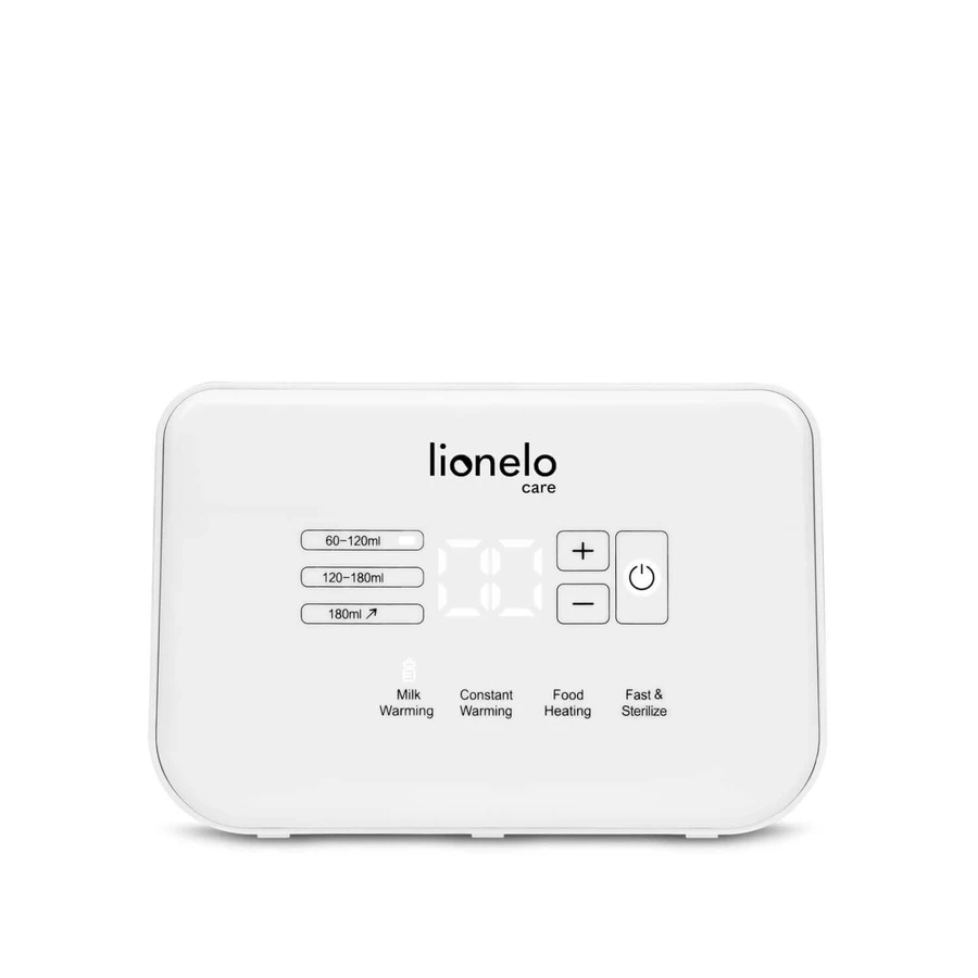 Двойной подогреватель и стерилизатор бутылочек Lionelo Thermup Double White: цены и характеристики