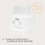 Двойной подогреватель и стерилизатор бутылочек Lionelo Thermup Double White: цены и характеристики