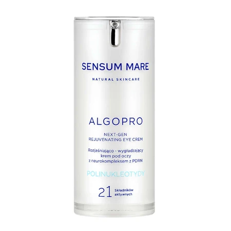Sensum Mare Algopro, освітлюючий і розгладжуючий крем для шкіри навколо очей з 2,2% нейрокомплексом з PDRN, 15 мл: ціни та характеристики