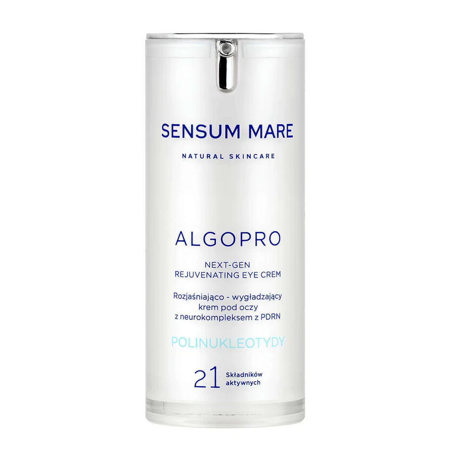 Sensum Mare Algopro, освітлюючий і розгладжуючий крем для шкіри навколо очей з 2,2% нейрокомплексом з PDRN, 15 мл: ціни та характеристики