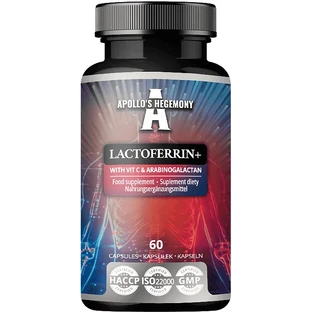 Apollo's Hegemony Lactoferrin+, 60 капсул