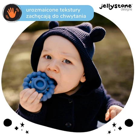 Jellystone Designs, силіконовий прорізувач, маленька вежа, веселка, від 3 місяців, 1 штука: ціни та характеристики