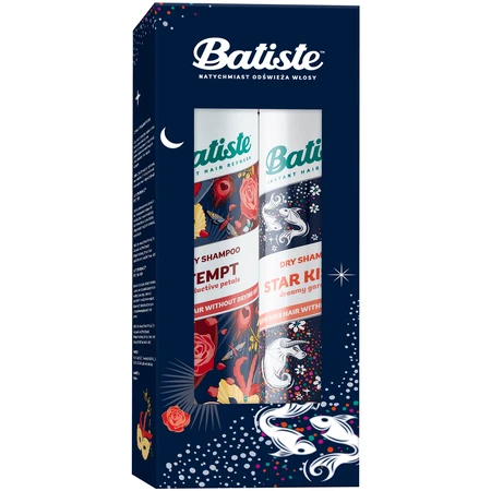 Набір сухих шампунів Batiste, Tempt, 200 мл + Star Kissed, 200 мл: ціни та характеристики