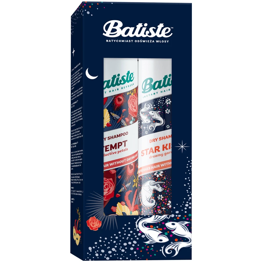 Набір сухих шампунів Batiste, Tempt, 200 мл + Star Kissed, 200 мл: ціни та характеристики
