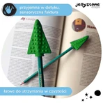Jellystone Designs, ковпачки для олівців-антистрес, зелені, 2 штуки: ціни та характеристики