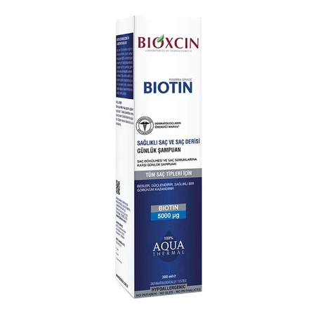 Bioxcin Biotin, шампунь від випадіння волосся з біотином, 300 мл: ціни та характеристики
