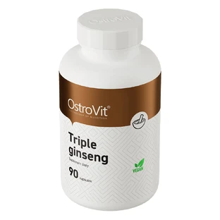OstroVit Triple Ginseng, женьшень, 90 капсул