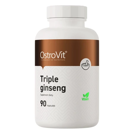OstroVit Triple Ginseng, женьшень, 90 капсул: цены и характеристики