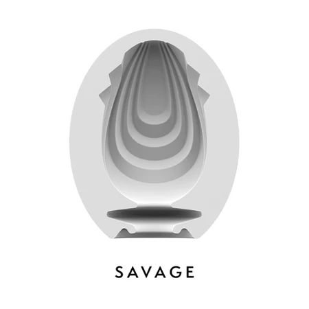 Набір яєць-мастурбаторів Satisfyer, чоловічі стимулятори, Naughty, 1 штука + Savage, 1 штука + Crunchy, 1 штука: ціни та характеристики