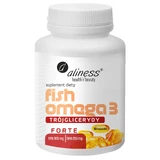 Aliness Fish Омега 3 Форте Тригліцериди 500/250 мг, 90 капсул