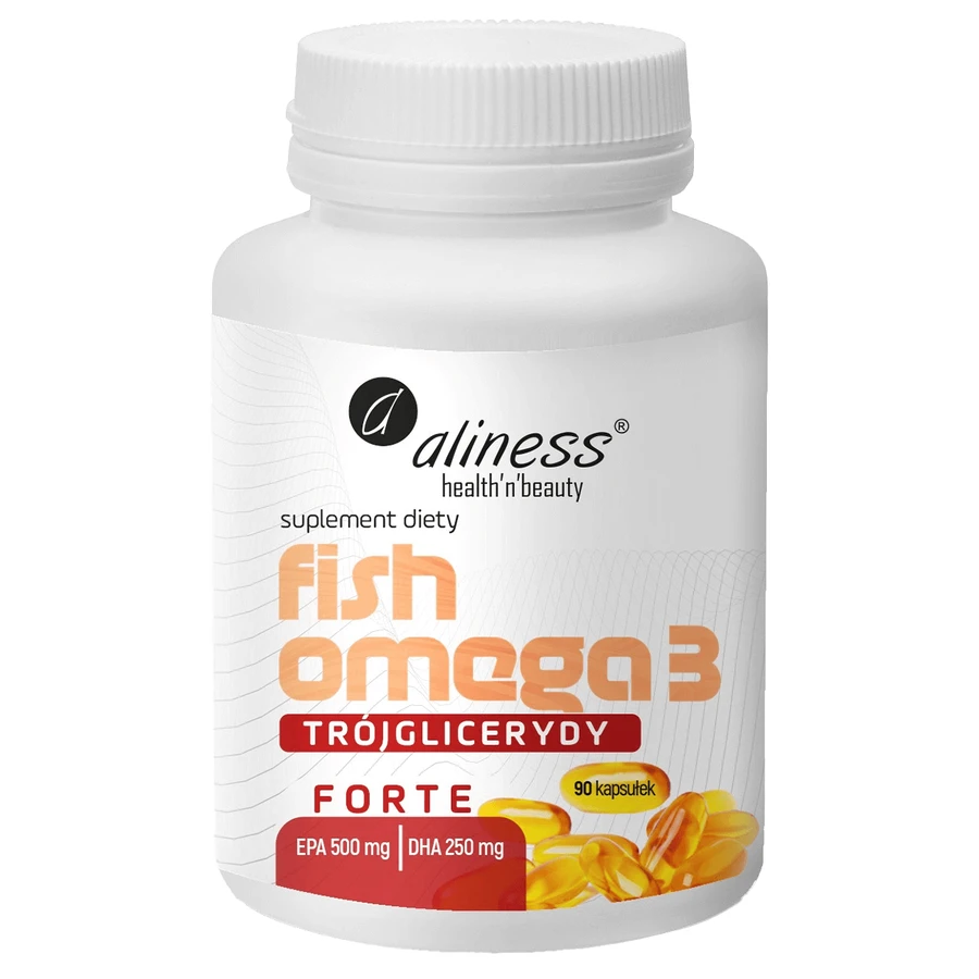 Aliness Fish Омега 3 Форте Тригліцериди 500/250 мг, 90 капсул: ціни та характеристики