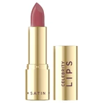 Eveline Cosmetics Celebrity Lips Satin, кремова помада з атласним покриттям, 478 Muse, 4,1 г: ціни та характеристики