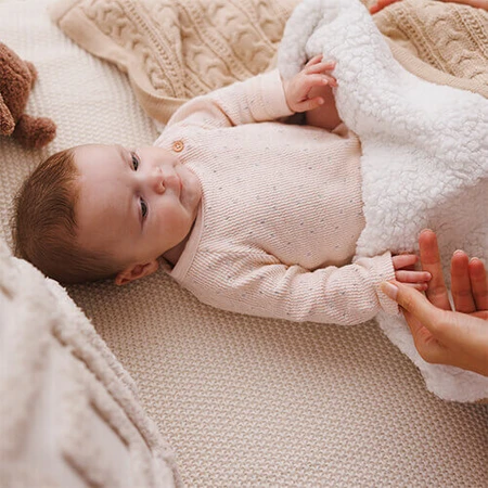 BabyOno, хлопковое одеяло с подкладкой, бежевое, 75 см x 100 см, 1 шт.: цены и характеристики