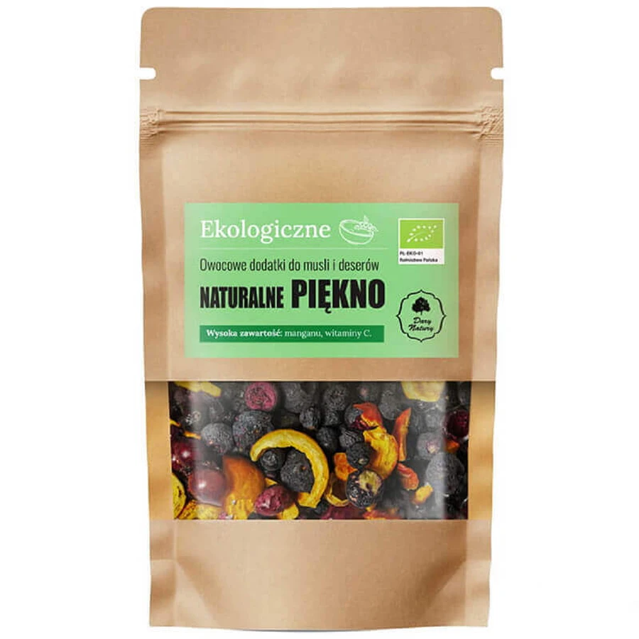 Dary Natury Ekologiczne Owocowe dodatki do muesli i desserów, natural beauty, 20 g: цены и характеристики