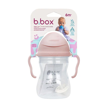 B.Box, бутылочка с соломинкой, Румяна, с 6 месяцев, 240 мл: цены и характеристики