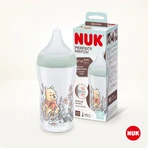 NUK Perfect Match, пляшечка від кольок з силіконовою соскою, розмір M, Вінні-Пух, від 3 місяців, 260 мл: ціни та характеристики