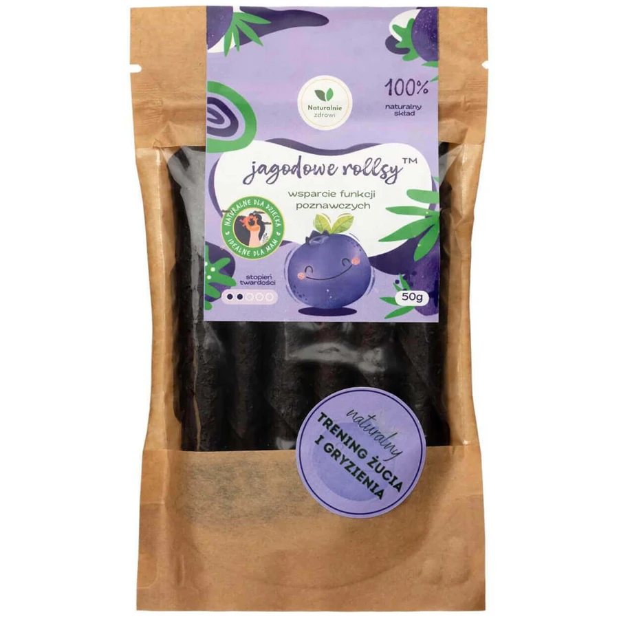 Ягодные роллы Naturally Healthy, 50 г: цены и характеристики