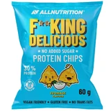 Allnutrition Fitking Delicious Protein Chips Чипсы со вкусом фромажа, сметаны и чипсов, 60 г.