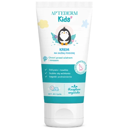 Aptederm Kids, зимовий крем для дітей, з 1-го дня, SPF 30, 50 мл.: ціни та характеристики