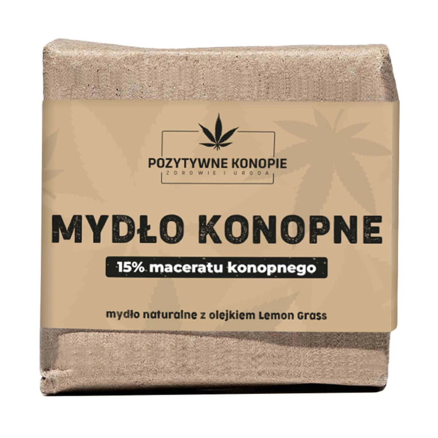 Positive Hemp, конопляне мило від АД та екземи, 100 г: ціни та характеристики