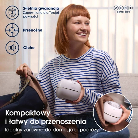 Zent Ultrasonic Cleaner, ультразвуковий очищувач з ультрафіолетовою лампою для ортодонтичних кап, протезів, брекетів: ціни та характеристики