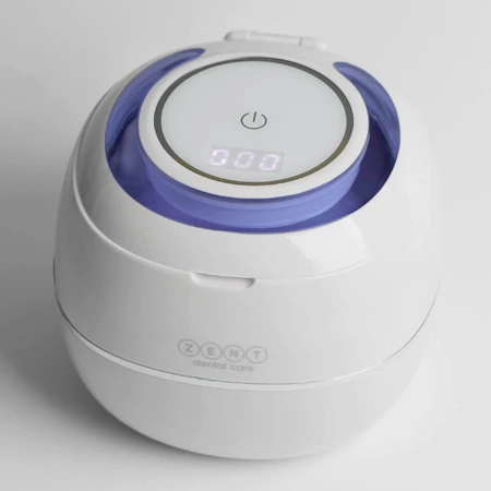 Zent Ultrasonic Cleaner, ультразвуковий очищувач з ультрафіолетовою лампою для ортодонтичних кап, протезів, брекетів: ціни та характеристики