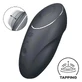Satisfyer Tap & Climax 1, клиторальный стимулятор, серый, 1 штука