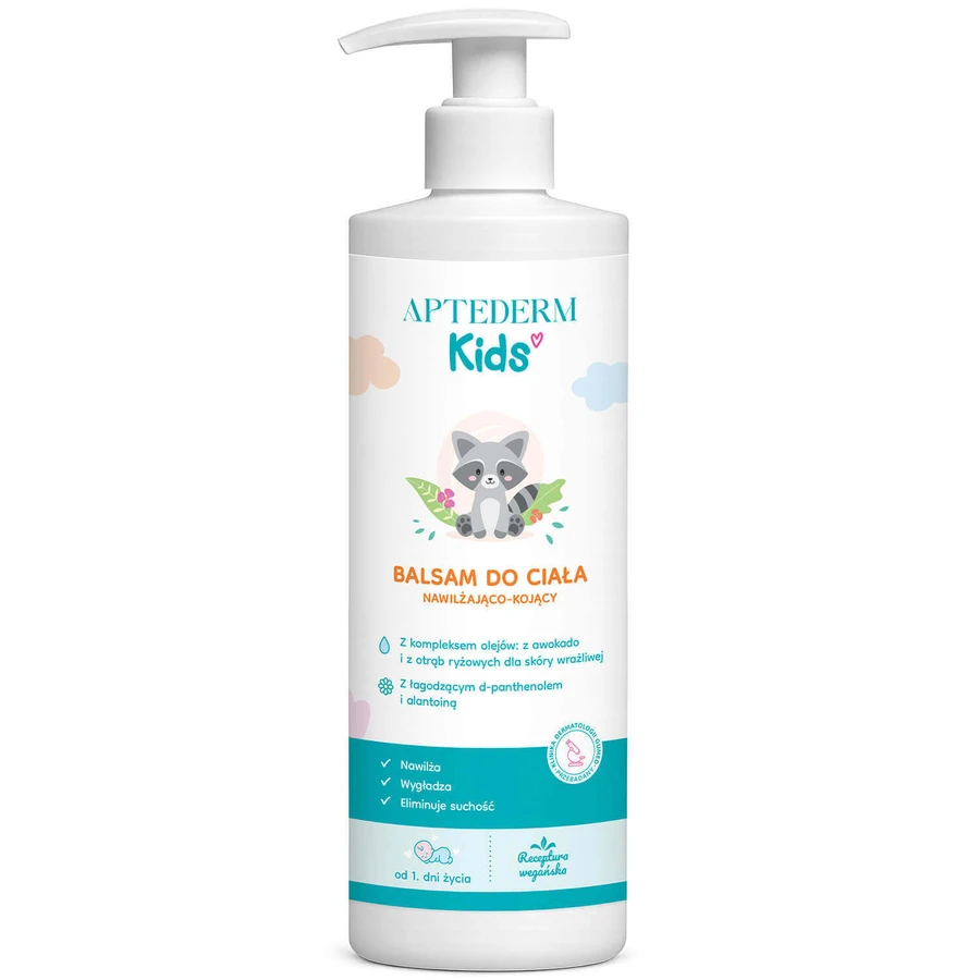 Aptederm Kids, лосьйон для тіла, з 1-го дня, 400 мл: ціни та характеристики