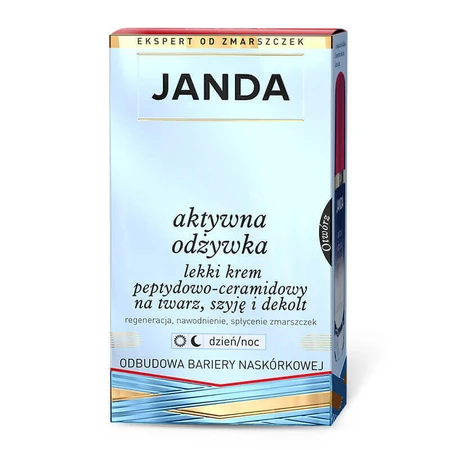 Janda, Active Conditioner, легкий пептидно-керамидный крем для лица, шеи и декольте, 50 мл: цены и характеристики