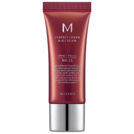 Missha M Perfect Cover, BB-крем, SPF 42, відтінок 23 Natural Beige, 20 мл: ціни та характеристики