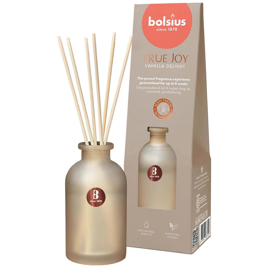 Bolsius True Joy Vanilla Delight, ароматический диффузор, 80 мл: цены и характеристики