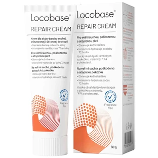 Locobase Repair (колишня назва Nanobase), крем для сухої, пошкодженої та атопічної шкіри, 30 г