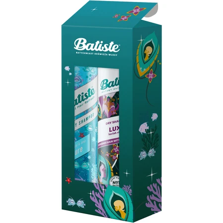 Набір сухих шампунів Batiste, Лазурний, 200 мл + Люкс, 200 мл: ціни та характеристики