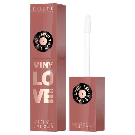 Eveline Cosmetics VinyLove, стійка рідка помада з вініловим ефектом, 04 Peachy, 4 мл: ціни та характеристики