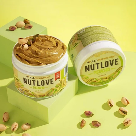Allnutrition Nutlove Pistachio, фисташковый крем, гладкий, без добавления сахара, 500 г: цены и характеристики
