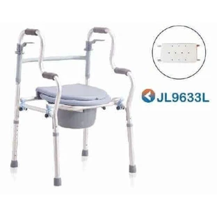 Dr Happy JL9633 Dr Happy 2 в 1 Рама для ходьбы и сиденье для туалета с механизмом быстрого складывания