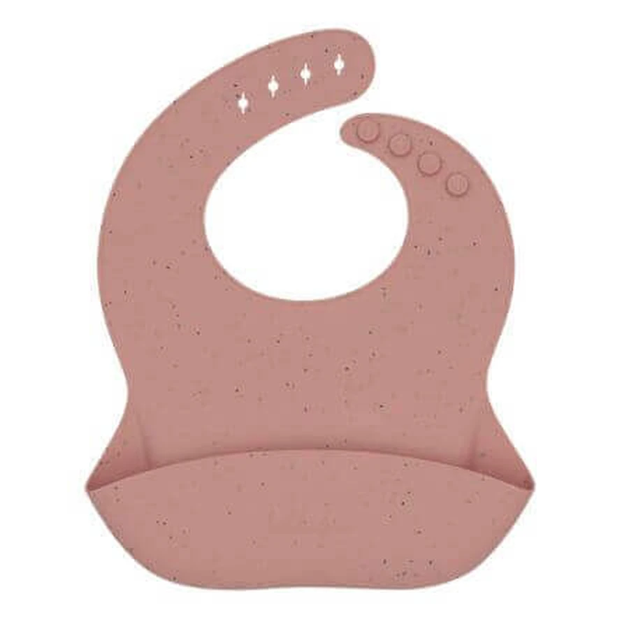 Силіконовий нагрудник Platinum, Blush, Kikka Boo з кишенею-збірником для годування: ціни та характеристики