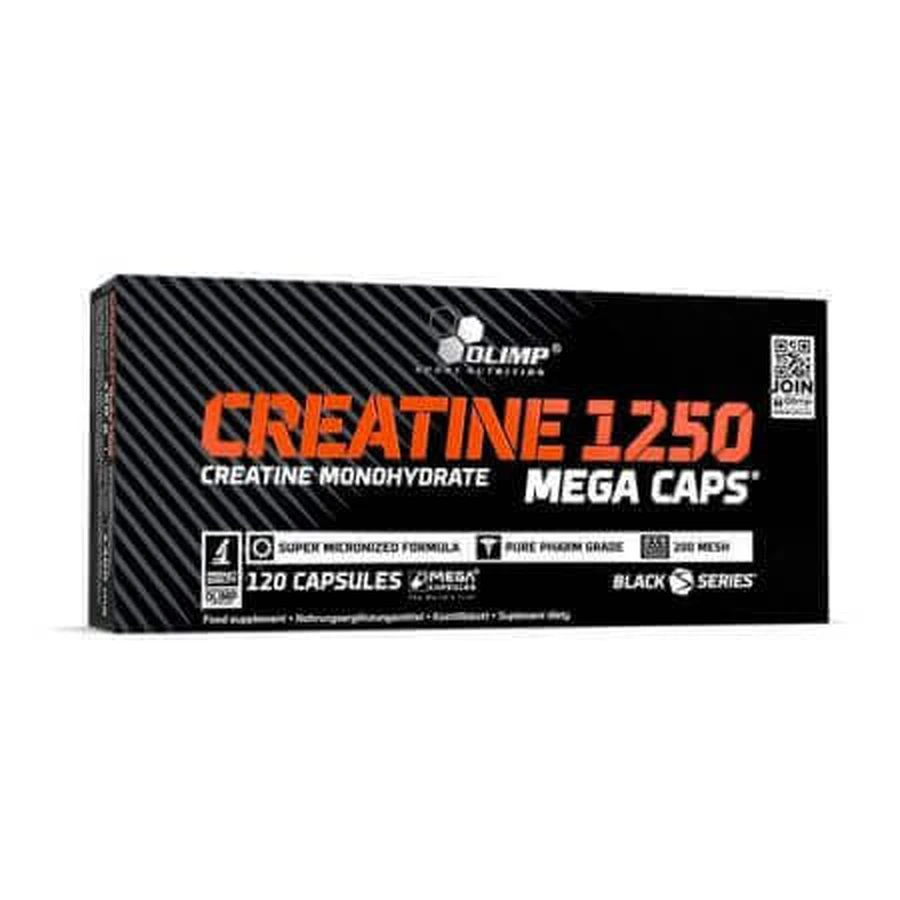 Мікронізований креатин моногідрат 1250, 120 капсул, Olimp Sport Nutrition: ціни та характеристики