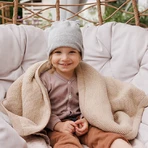 BabyOno, ковдра бавовняна з набивкою, бежева, 75 см х 100 см, 1 шт.: ціни та характеристики